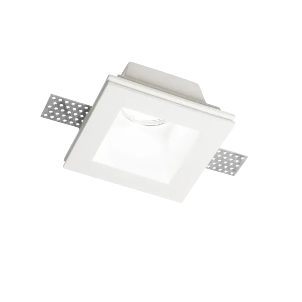 Точковий гіпсовий світильник Ideal Lux FI1 SQUARE BIG SAMBA (139029)