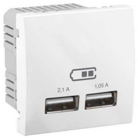 Механизм розетки USB 2,1 A MGU3.418.18 купити