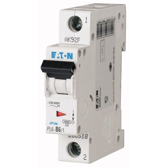 Автоматический выключатель Eaton PL6-D16/1 (286545) купити