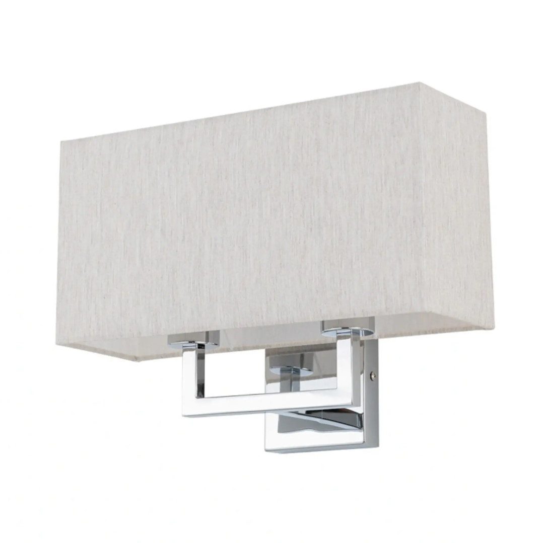 Бра Nowodvorski 11784 Hotel Mood E27 2x10W IP20 світло-бежевий купити