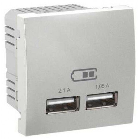 Механизм розетки USB 2,1 A MGU3.418.30 купити