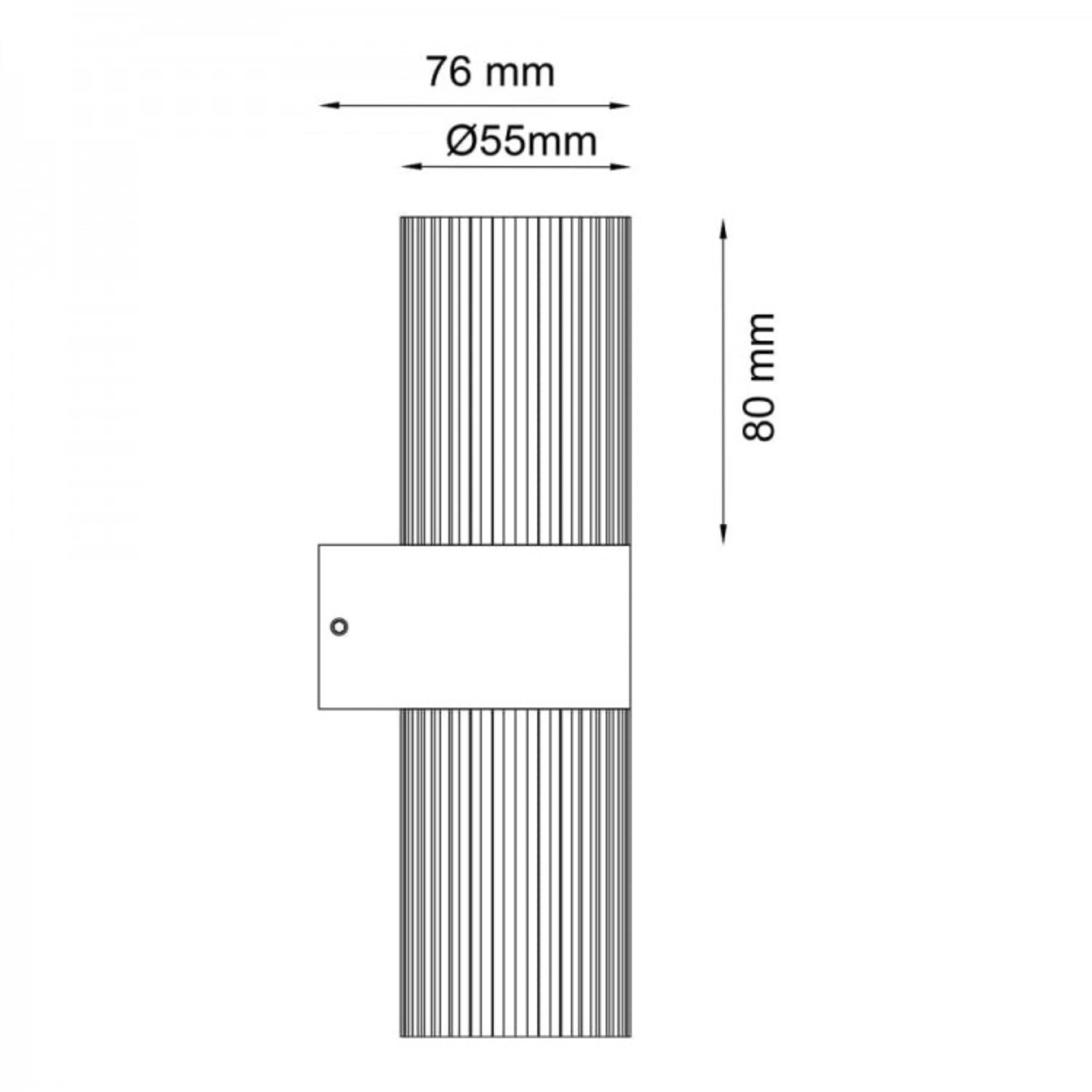 Архітектурний накладний світильник Ardero DH0149ARD KAMO під лампу чорний (80889) купити