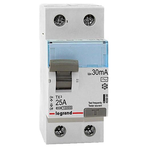 Автоматический выключатель дифференциального тока Legrand DX3 20A Тип AC 30mA (411003) купити