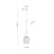 Підвісний світильник TK LIGHTING 11146 SOPHIA