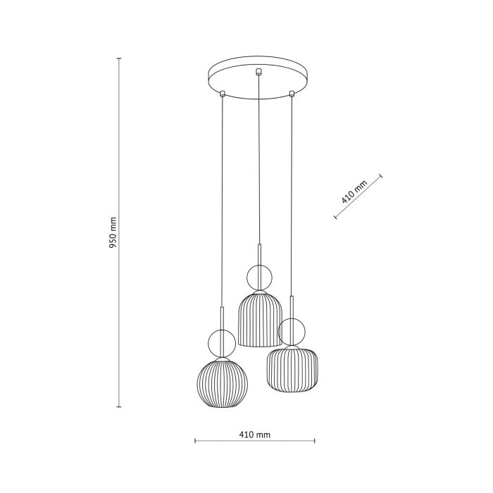 Підвісний світильник TK LIGHTING 11592 SOPHIA