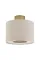 Люстра Nowodvorski 11650 Santana S E27 1x15W IP20 бежева (36529)