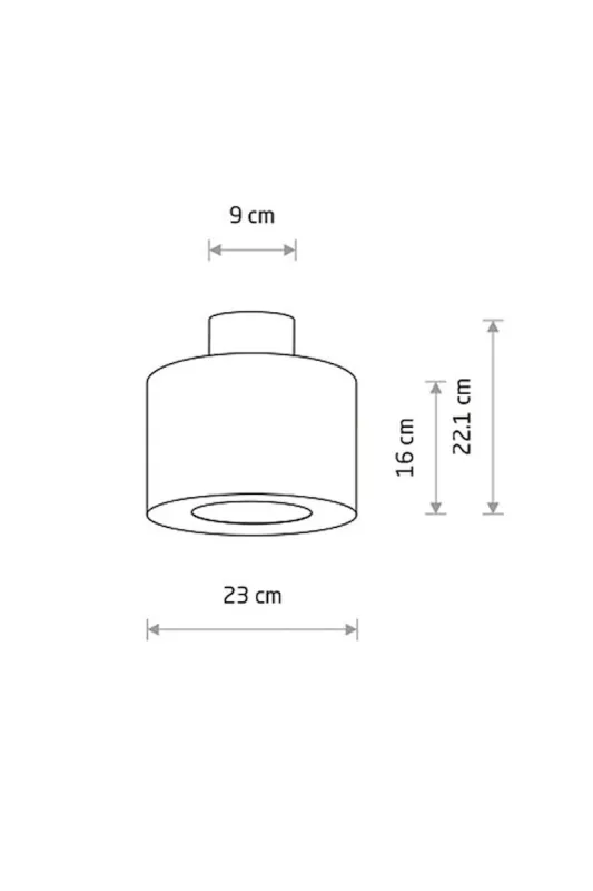 Люстра Nowodvorski 11657 Amarela S E27 1x15W IP20 графітова (36239)