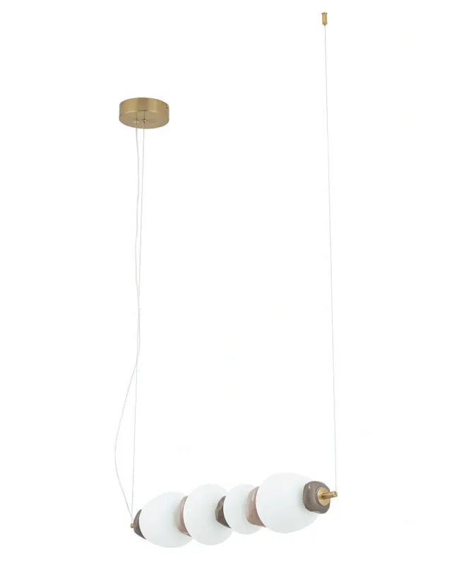 Люстра Nowodvorski 11700 Ceramic Horizontal LED 1x22W 3000K 1750Lm IP20 білий (36270)