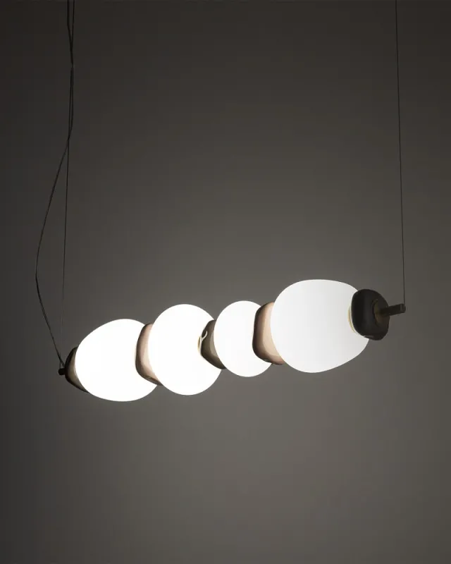 Люстра Nowodvorski 11700 Ceramic Horizontal LED 1x22W 3000K 1750Lm IP20 білий (36270)