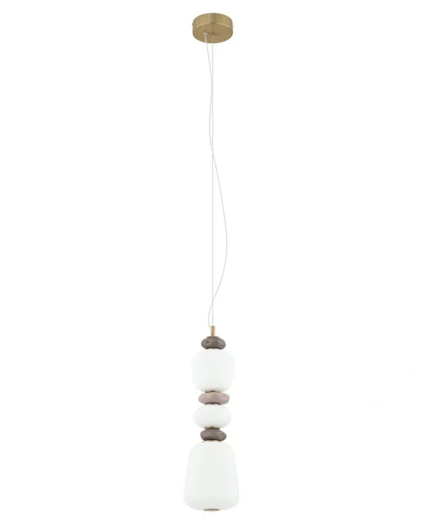 Підвісний світильник Nowodvorski 11701 Ceramic Vertical LED 1x19W 3000K 1500Lm IP20 білий (36271)