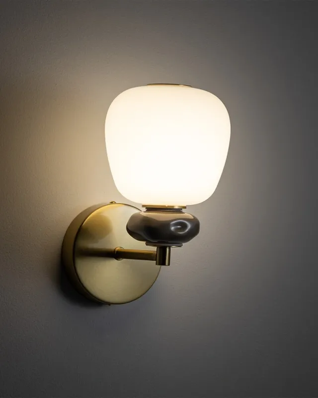 Бра Nowodvorski 11703 Ceramic LED 1x8W 3000K 650Lm IP20 латунний (36274)