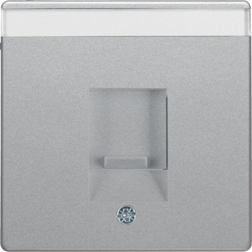 Накладка для суппортів під модуль RJ12/RJ45, алюміній, Q.x 11706084