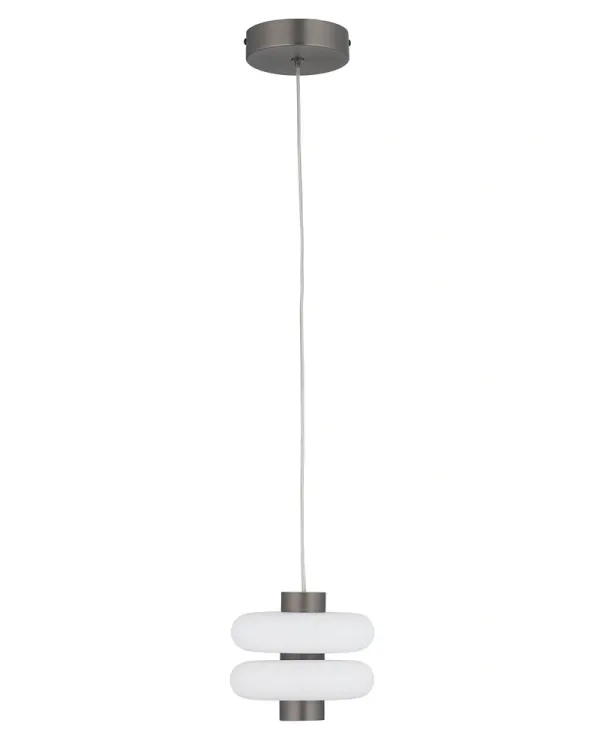 Підвісний світильник Nowodvorski 11981 Lunari LED 1x8W 3000K 450Lm IP20 сірий