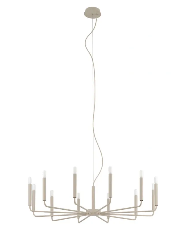 Люстра Nowodvorski 12526 Orto XII B E14 12x10W IP20 бежевий