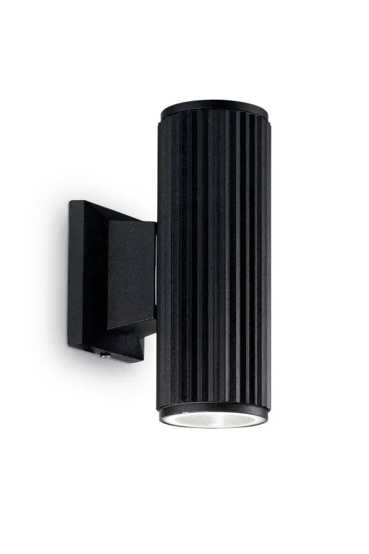 Вуличний настінний світильник Ideal Lux 129433 AP2 BASE Чорний (94067)
