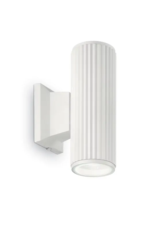 Вуличний настінний світильник Ideal Lux 129457 AP2 BASE Білий (94065) 