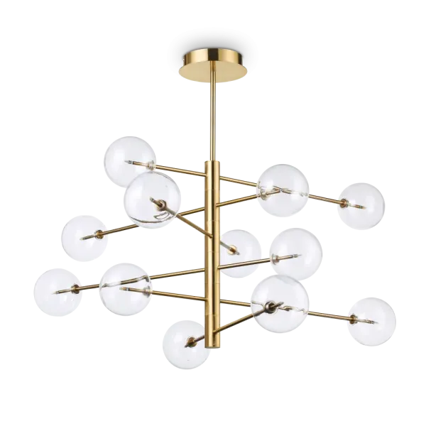 Люстра Ideal Lux EQUINOXE SP12 OTTONE ANTICO (200125)