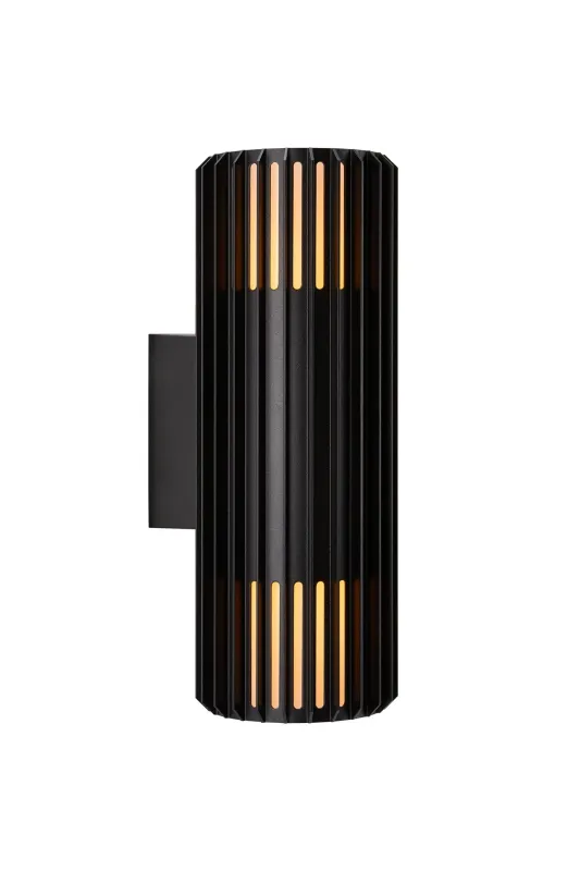 Настінний вуличний світильник NORDLUX 2418121203 Aludra Double Чорний (23762)