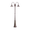 Вуличний світильник Ideal Lux 246840 Cima PT2 Coffee (12414)