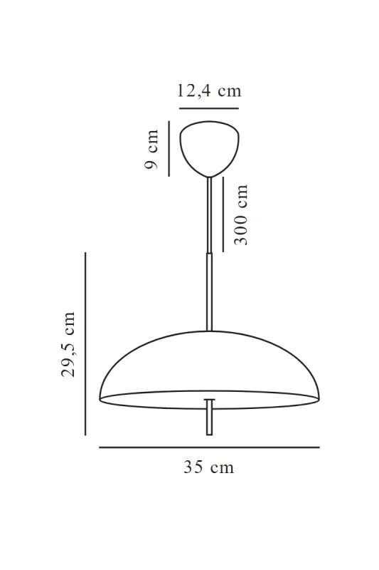 Підвісний світильник Nordlux 2420013003 Versale 35 Pendant Black (32357) 2420013003