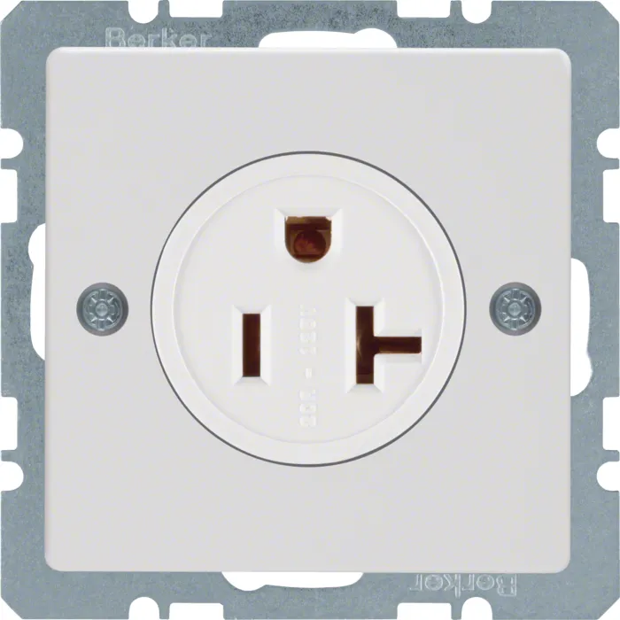 Розетка USA/CANADA NEMA 5-15 R, 15А/125В, пол.білизна, Q.x 41666089 41666089