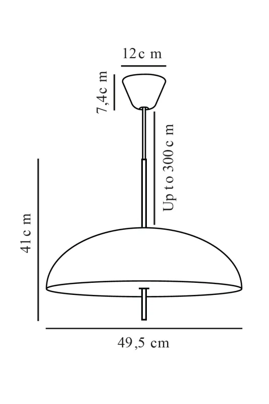Підвісний світильник Nordlux 2220053003 Versale 50 Pendant Black (59666) 2220053003