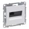 Розетка комп'ютерна 1-а RJ45 Cat5E/UTP Legrand SUNO 721150 білий