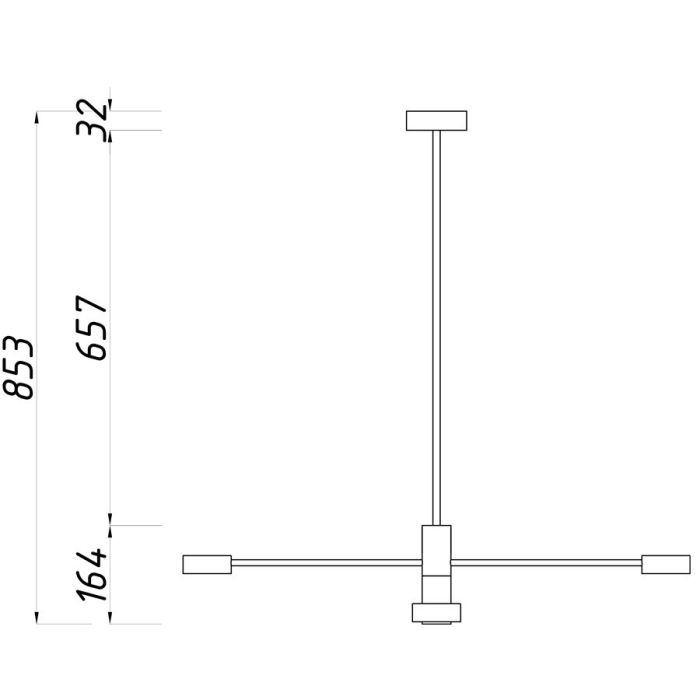 Люстра Imperium Light 728484.05.05 Antenna