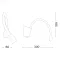 Бра Ideal Lux 142692 GOOSE AP1 Nero (93745)