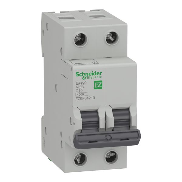 Автоматичний вимикач Easy9, 1P+N, 10A, C (EZ9F34210)