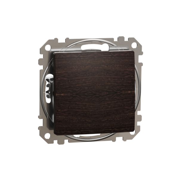 Кнопочный вимикач 1-кл Schneider Sedna Elements SDD181111 Венге