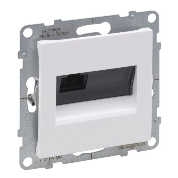 Розетка комп'ютерна 1-а RJ45 Cat5E/UTP Legrand SUNO 721150 білий