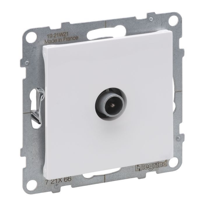 Розетка TV кінцева 10dB Legrand SUNO 721166 білий