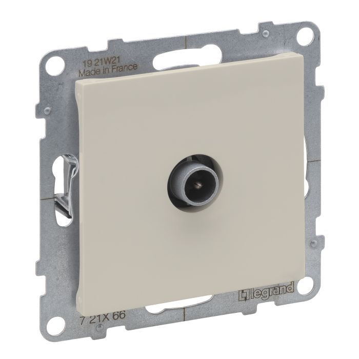 Розетка TV кінцева 10dB Legrand SUNO 721266 слонова кістка