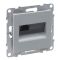 Розетка комп'ютерна 1-а RJ45 Cat5E/UTP Legrand SUNO 721350 алюміній