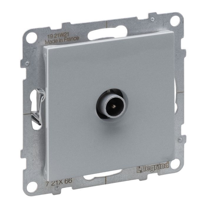 Розетка TV кінцева 10dB Legrand SUNO 721366 алюміній