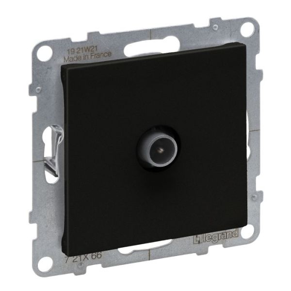 Розетка TV кінцева 10dB Legrand SUNO 721466 чорний