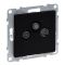 Розетка TV-R-SAT прохідна 14dB Legrand SUNO 721468 чорний