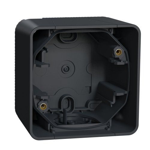 Одноместный бокс для накладного монтажа IP55, черный Mureva Styl Schneider Electric MUR37911