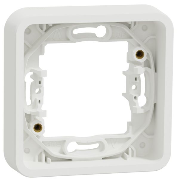 Рамка 1-на IP55, Mureva Styl (білий) MUR39107