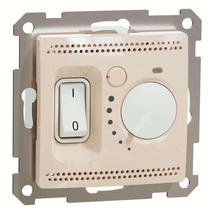 Термостат для теплої підлоги 16A Schneider Sedna Design SDD112507 Бєжевий SDD112507