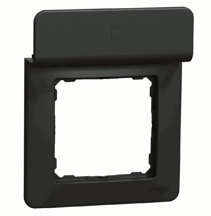 Рамка с подставкой для мобильного телефона Schneider Sedna Design & Elements SDD314809 Чорний SDD314809