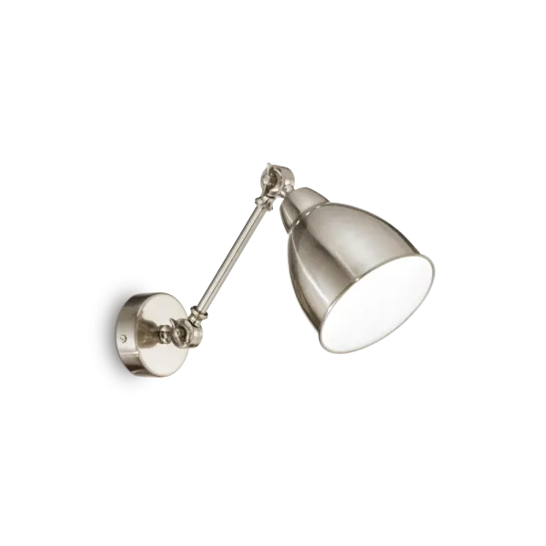 Бра Ideal Lux 016399 NEWTON AP1 NICKEL