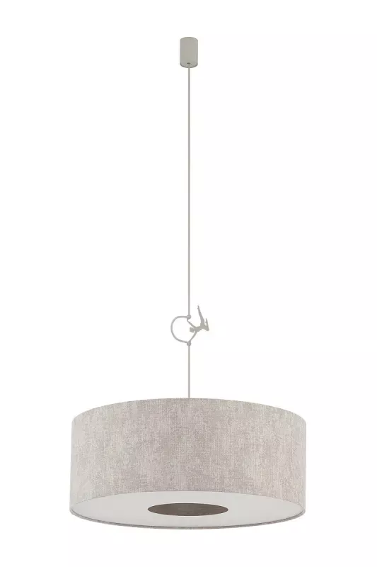 Підвісний світильник Nowodvorski 11665 Cedro M E27 1x25W IP20 світло-сірий