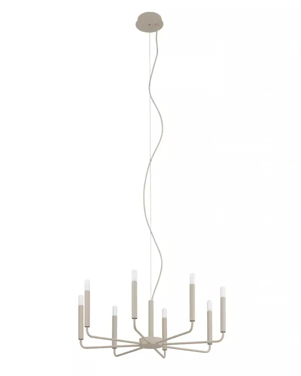 Люстра Nowodvorski 12525 Orto VIII E14 8x10W IP20 бежевий