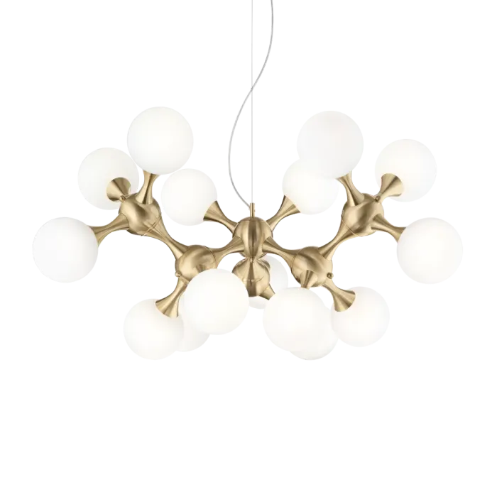 Люстра Ideal Lux 241012 Nodi Ottone Satinato SP15 IL-241012