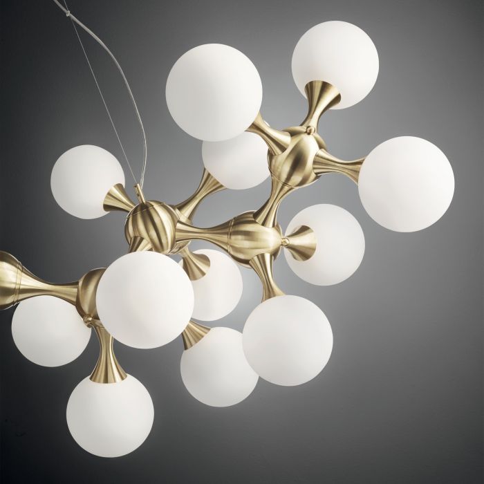 Люстра Ideal Lux 241012 Nodi Ottone Satinato SP15 IL-241012