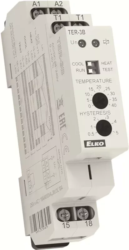 Термостат ELKO Ep 3840 TER-3B AC/DC 24-240V