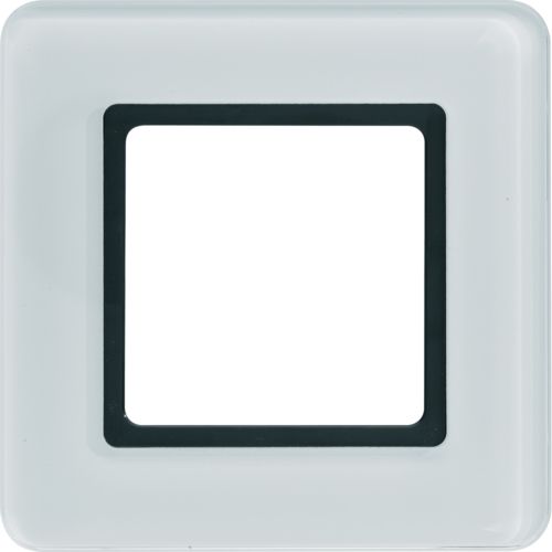 Рамка під LED-модуль 1Х скло/пол.білизна Q.7 10116179