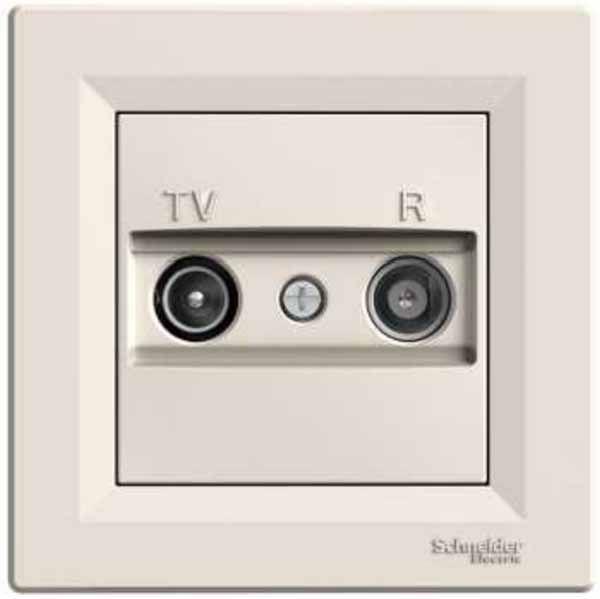Розетка tv/r прохідна (8 дб), кремовий (EPH3300323)